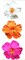 3 Pieces Hawaiian Flower Hair Clips Plumeria Hibiscus Hair Clip 3.5 Inch